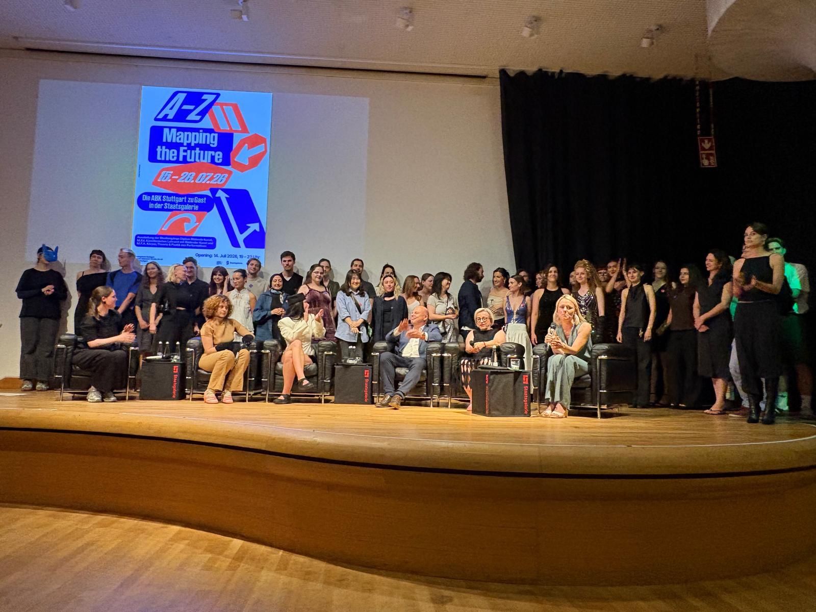 Vernissage „A – Z. Mapping the Future ll“ in der Staatsgalerie Stuttgart