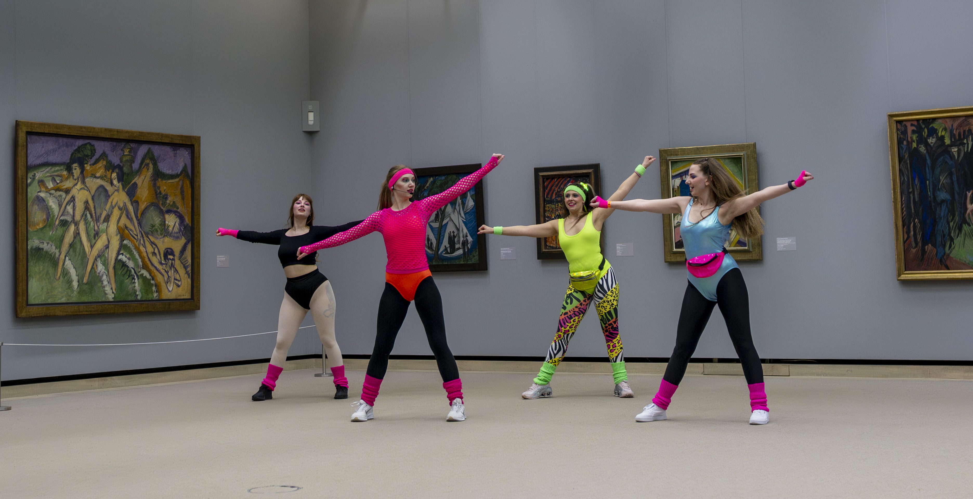 Weekend Warm-Up der Staatsgalerie Stuttgart „Like a Stirling – 80er Party“