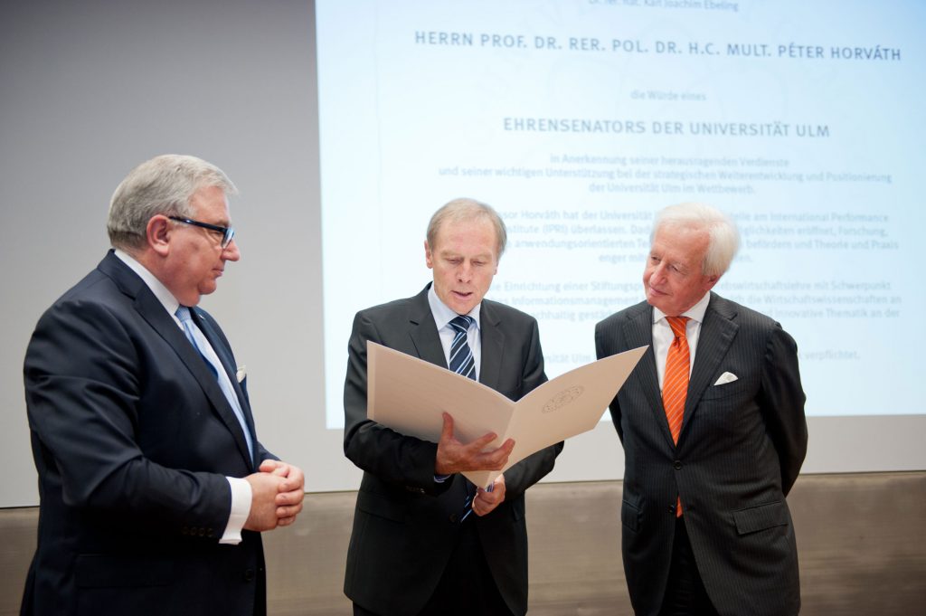Ernennung zum Ehrensenator der Universität in Ulm